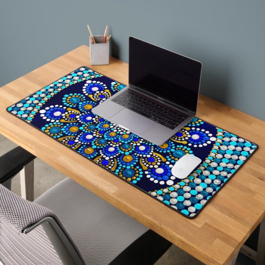 Royal Blue Desk Mat (Kantoor 2)