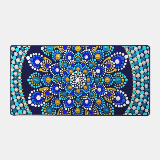 Royal Blue Desk Mat (Voorkant)