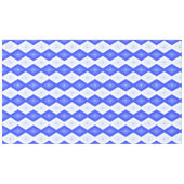 Royal blue diamond pattern tafelkleed (Voorkant (Horizontaal))