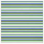 Royal Blue, donkerolive Green, Green & Light Yello Stof (Swatch)