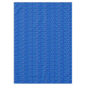 Royal Blue Dragonfly Decoratief Patroon Tafelkleed (Voorkant)