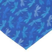 Royal Blue Dragonfly Decoratief Patroon Tafelkleed (Gekanteld)