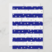 Royal Blue Dress Rood Haired Princess Sweet 16 Kaart (Achterkant)