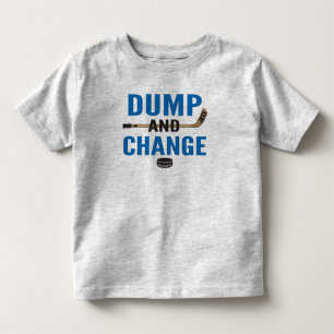 Royal Blue Dump en Wissel Hockey Kinder Shirts