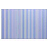 Royal Blue en Beige Colored Lines Stof (Yard (91,4 cm))