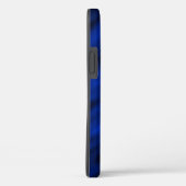 Royal Blue en Black Abstract | Zazzle_Growshop. Case-Mate iPhone Case (Achterkant / Rechts)