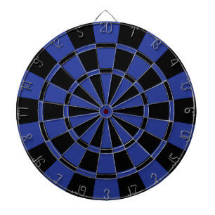 Royal Blue en Black Dartbord