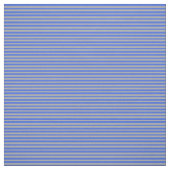 Royal Blue en Dark Grey Stripes Pattern Stof (Swatch)