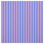 Royal Blue en Plum Striped Pattern Stof (Swatch)