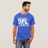 Royal Blue Faribault Co. DFL T-Shirt (100% katoen) (Voorkant volledig)