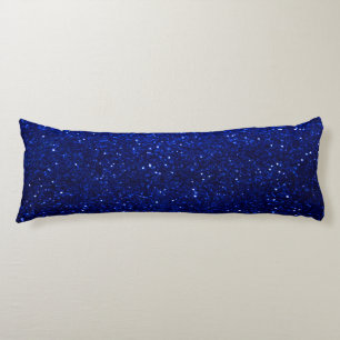 Royal Blue Faux Glitter Body Pillow Lichaamskussen