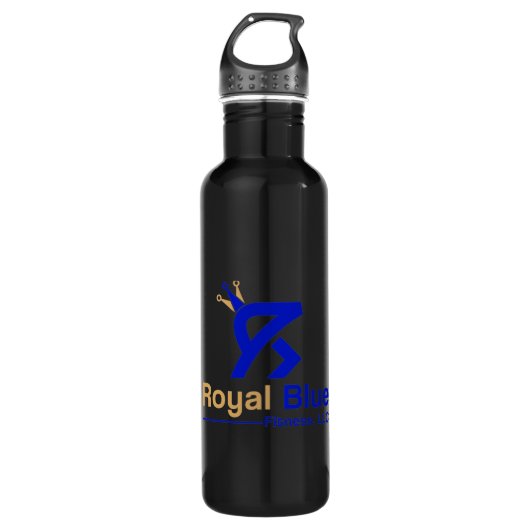 Royal Blue Fitness Waterfles Waterfles (Voorkant)