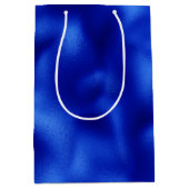 Royal Blue Folie Hanukkah Medium Cadeauzakje (Voorkant)