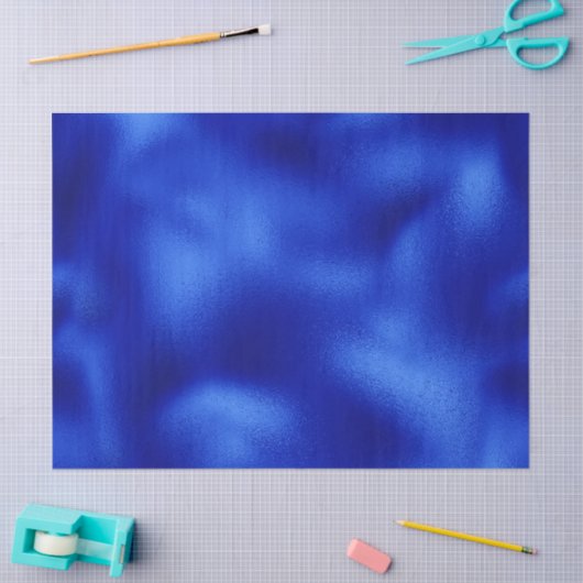 Royal Blue Folie Hanukkah Tissue Paper Tissuepapier (Craft)
