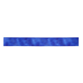 Royal Blue Folie Striped Hanukkah Satin Ribbon Satijnen Lint