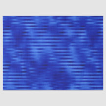 Royal Blue Folie Striped Hanukkah