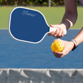 Royal Blue Gepersonaliseerde Pickleball Paddle