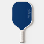 Royal Blue Gepersonaliseerde Pickleball Paddle (Achterkant)