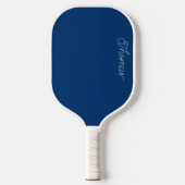 Royal Blue Gepersonaliseerde Pickleball Paddle (Voorkant)