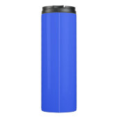 Royal Blue gestileerde bruiloft bruidsmeisje Thermosbeker (Achterkant)