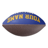 ROYAL BLUE GOLD EN NAVY Custom Football (Gedraaid 90)