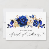 Royal Blue Gold zal je mijn eerbewijs zijn. Kaart (Voorkant)