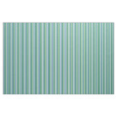 Royal Blue, Green & Light Cyan Lines Stof (Yard (91,4 cm))