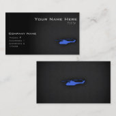 Royal Blue Helikopter Visitekaartje (Voorkant / Achterkant)