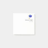 Royal Blue High School Gepersonaliseerd Afstuderen Post-it® Notes (Voorkant)