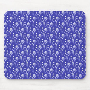 Royal Blue Hip en Stylish Mousepad Muismat