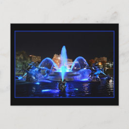 Royal Blue J.C. Nichols Fountain, Kansas City Briefkaart