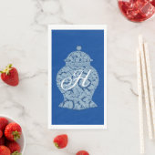 Royal Blue Jar Ginger Jars Mosaic Servet (Insitu)