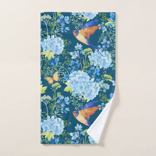 Royal Blue Jay Bad Handdoek (Handdoek)