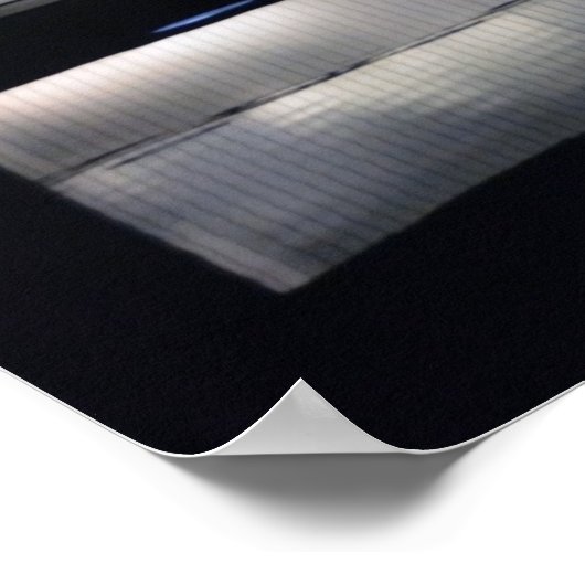 Royal Blue Kansas City Art Museum Poster (Hoek)