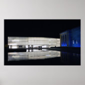 Royal Blue Kansas City Art Museum Poster (Voorkant)