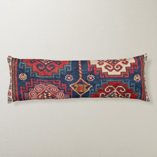 Royal Blue Kazak El Paso Vibes  Lichaamskussen (Achterkant)