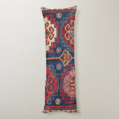 Royal Blue Kazak El Paso Vibes  Lichaamskussen (Achterkant (Verticaal))