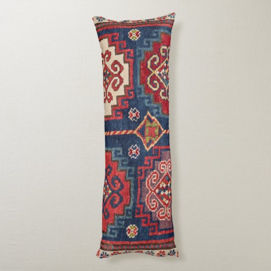 Royal Blue Kazak El Paso Vibes  Lichaamskussen (Achterkant (Verticaal))