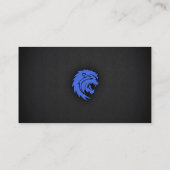 Royal Blue Leo Visitekaartje (Achterkant)