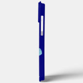 royal blue Light Blue Monarch Butterflies Case-Mate iPhone Case (Achterkant / Links)