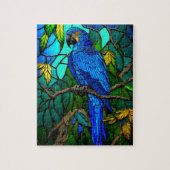 Royal Blue Macaw Legpuzzel (Verticaal)