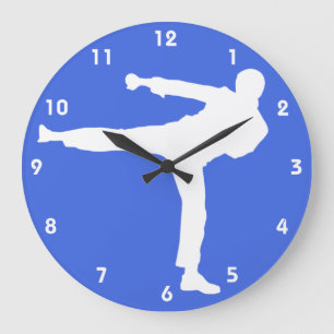 Royal Blue Martial Arts Grote Klok