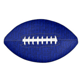Royal Blue Maze Football
