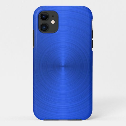 Royal Blue Metallic Case-Mate iPhone Case (Achterkant)