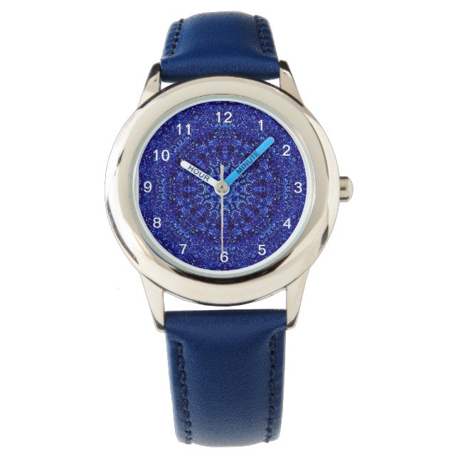 Royal Blue Metallic Horloge (Voorkant)