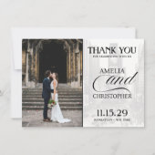 Royal Blue New York City Passport Bedankkaart (Voorkant)