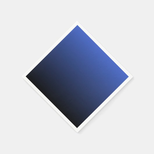 Royal Blue Ombre Servetten (Hoek)