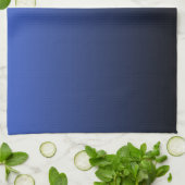 Royal Blue Ombre Theedoek (Gevouwen)