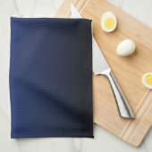 Royal Blue Ombre Theedoek (Quarter Fold)