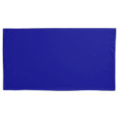 Royal Blue Pair King Size Kussen Hoesjes Kussensloop (Voorkant-Links)